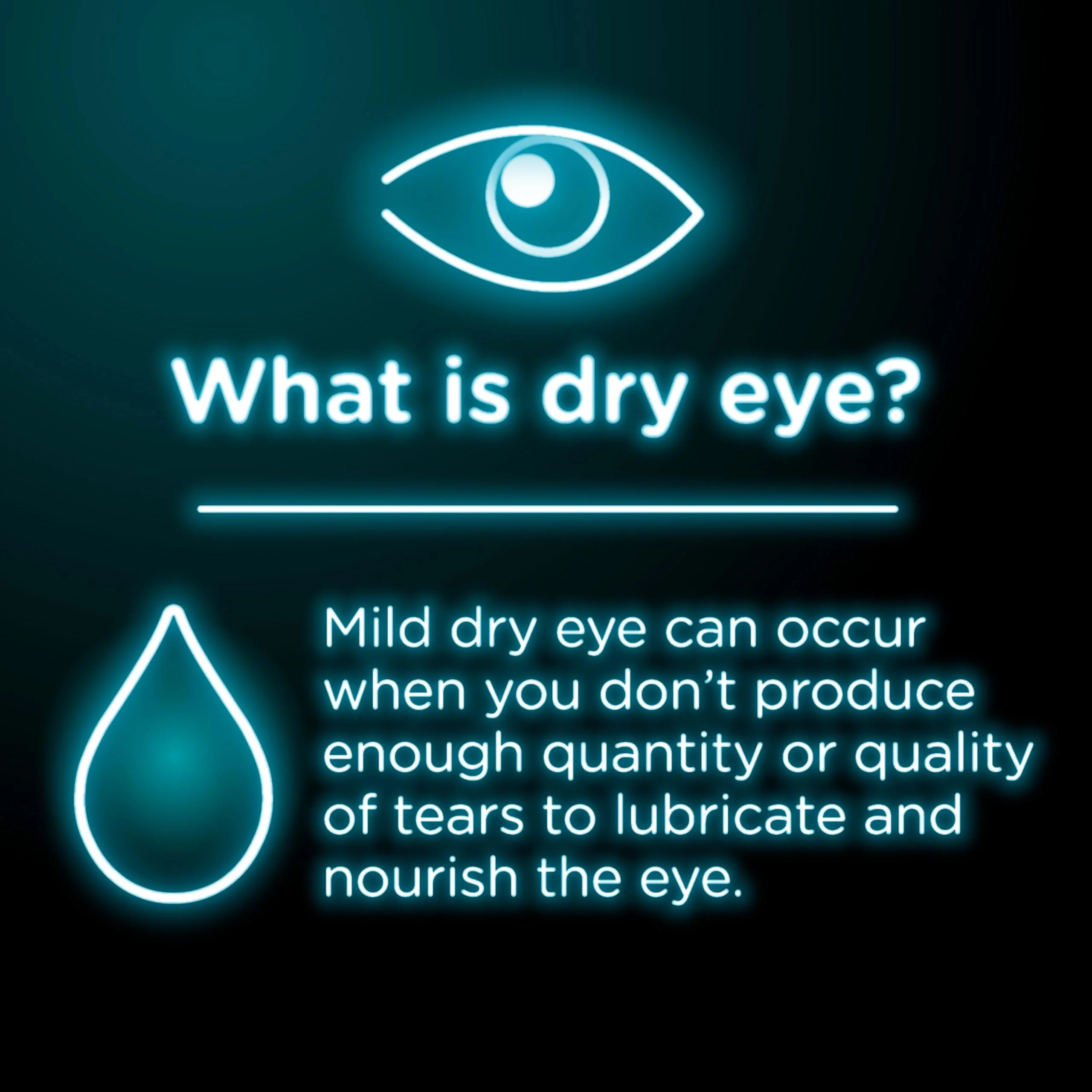 Visine Dry Eye Relief Lubricant Eye Drops to Moisturize and Soothe Irritated, Gritty and Dry Eyes, Designed to Work Like Real Tears, Polyethylene Glycol 400, 0.5 fl. oz, 2 Pack - Image 2