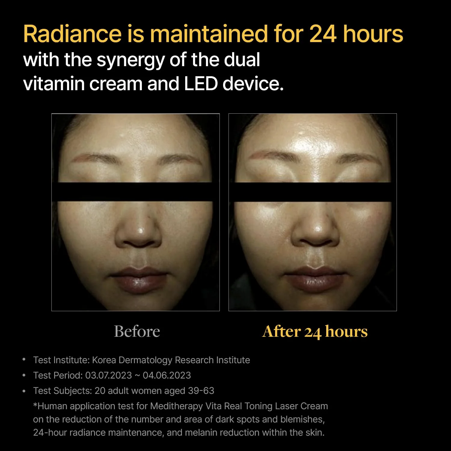 Vita Real Toning Laser Cream - Face Moisturizer for Hydrating and Glow-enhancing - Face Cream with Vitamin Capsule and Hydration Gel for Uneven Skin Tone - LED Device for Absorption - 1.7 fl. oz - Image 8