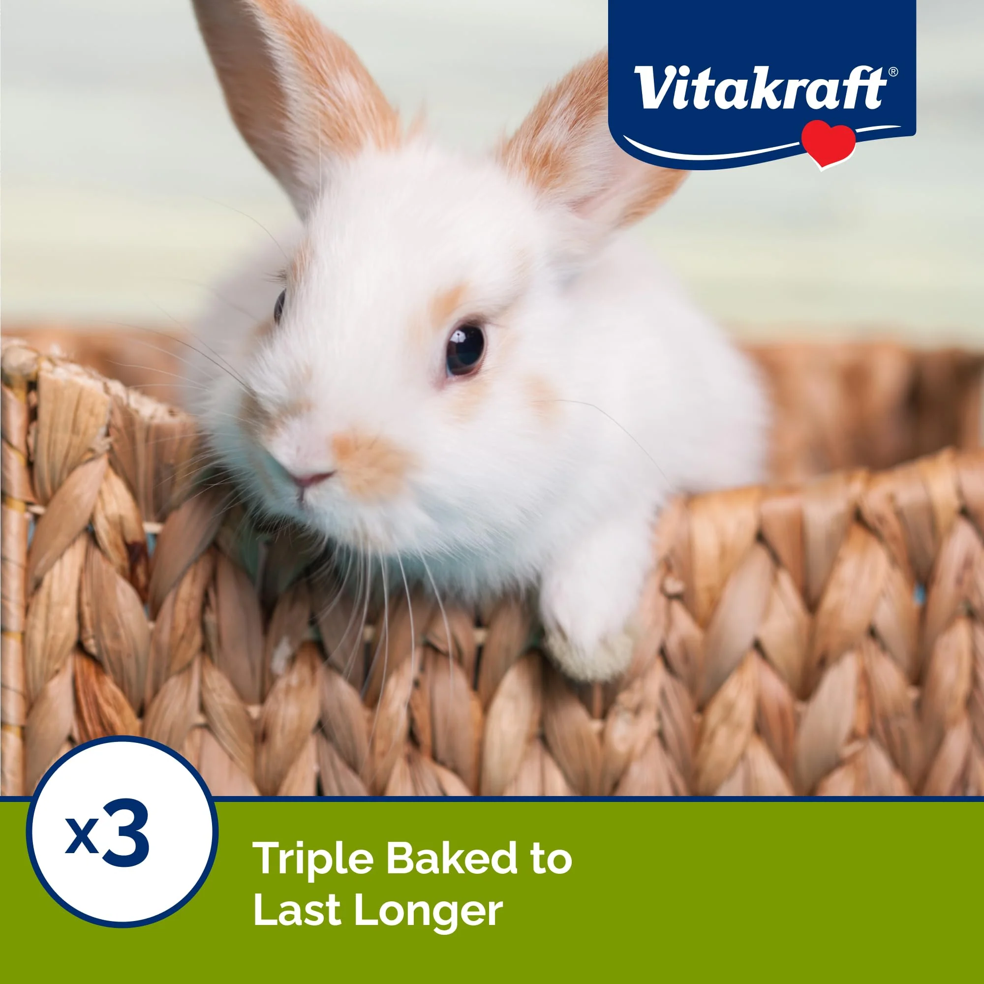 Vitakraft Crunch Sticks Rabbit Treat Wild Berry and Honey Flavor with Natural Grains and Honey Enriched with Essential Nutrients Baked on Wooden Stick to Encourage Chewing and Long Lasting Enjoyment - Image 6