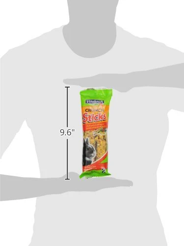 Vitakraft Crunch Sticks Rabbit Treat Wild Berry and Honey Flavor with Natural Grains and Honey Enriched with Essential Nutrients Baked on Wooden Stick to Encourage Chewing and Long Lasting Enjoyment - Image 8