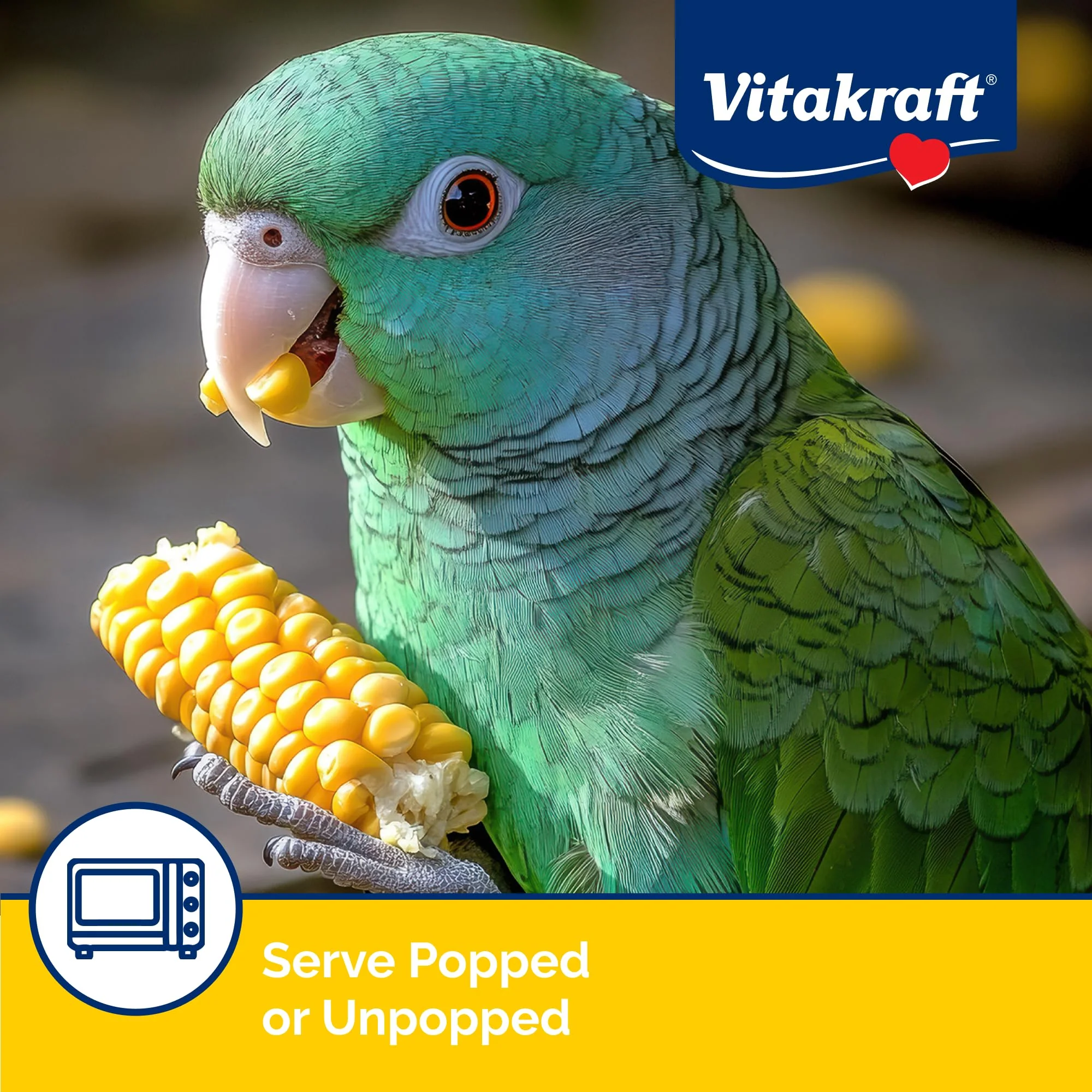Vitakraft Mini-Pop Corn Cob Bird Treat 6 Ounce (Pack of 1) - Image 6