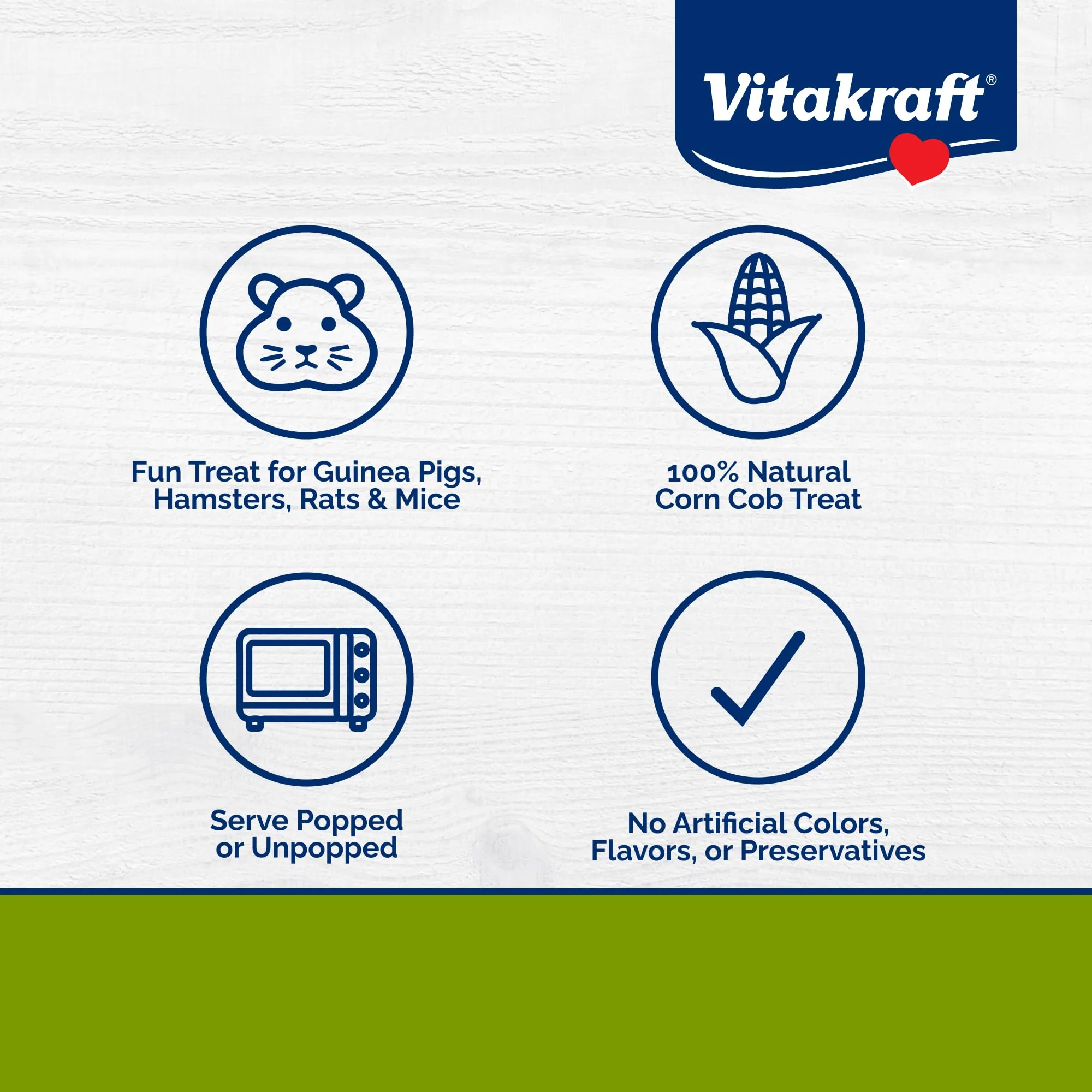 Vitakraft Mini-Pop Treat for Small Animals 6 oz – All-Natural Single-Ingredient Snack - Serve Popped or Unpopped – Enrichment, Chewing, Fun, Natural Teeth Wear – Rabbit, Hamster, Gerbil, Guinea Pig - Image 9