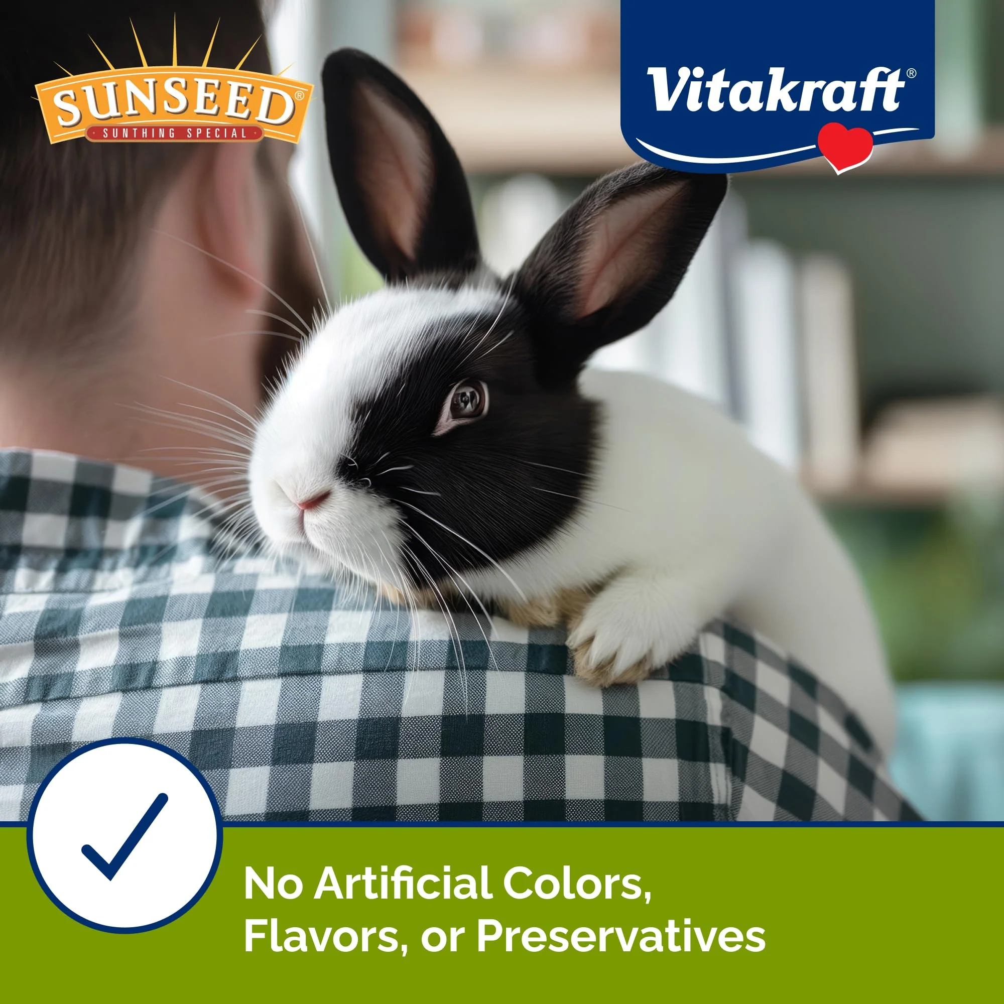 Vitakraft Sunseed Vita Prima Guinea Pig Food 4 lb Timothy Hay Pellet Blend with Vitamin C Ancient Grains Fruits Vegetables Wholesome Daily Nutrition - Image 4