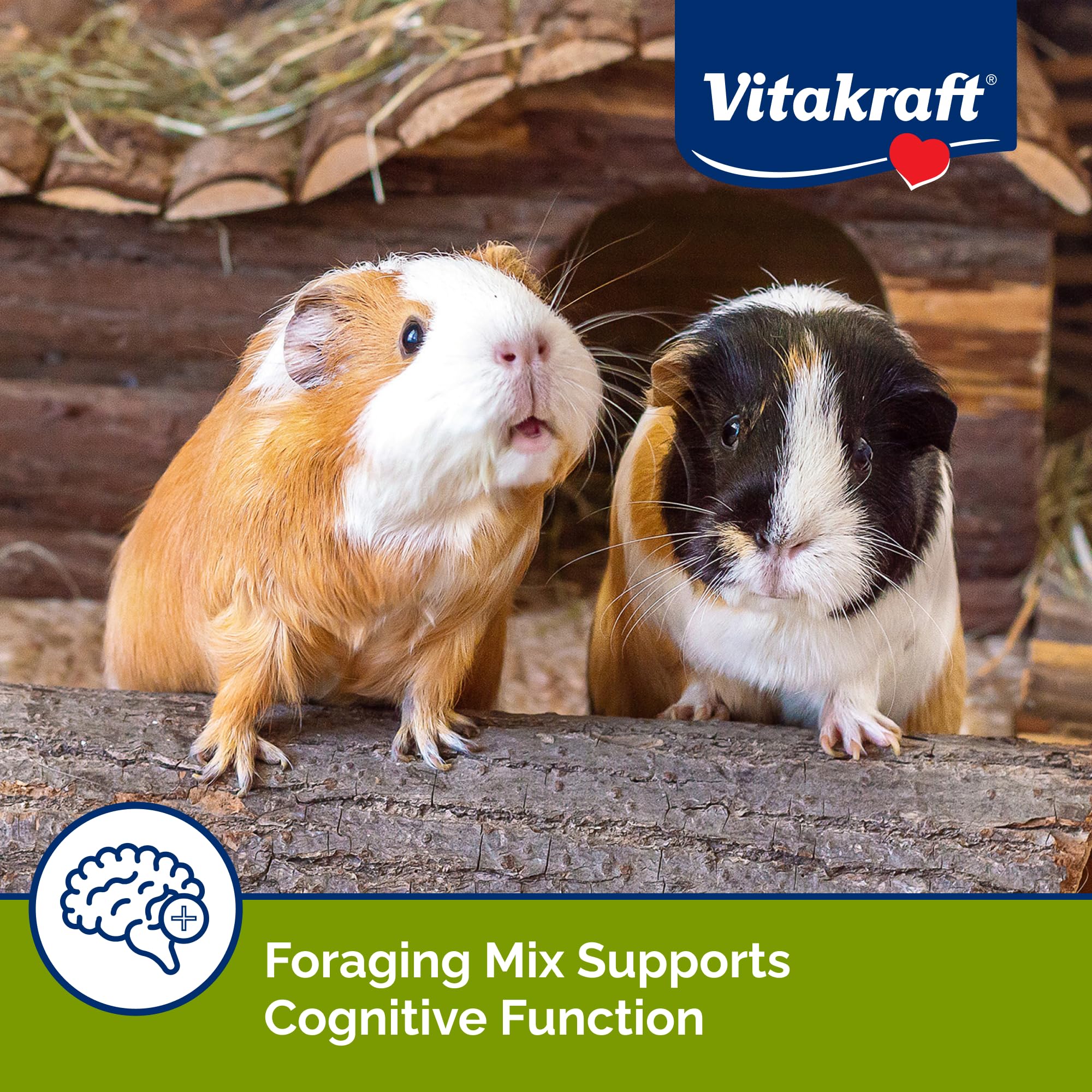 Vitakraft Vita Smart Guinea Pig Food - Complete Nutrition - Premium Fortified Blend with Timothy Hay for Guinea Pigs, 8 Pound (Pack of 1) - Image 4