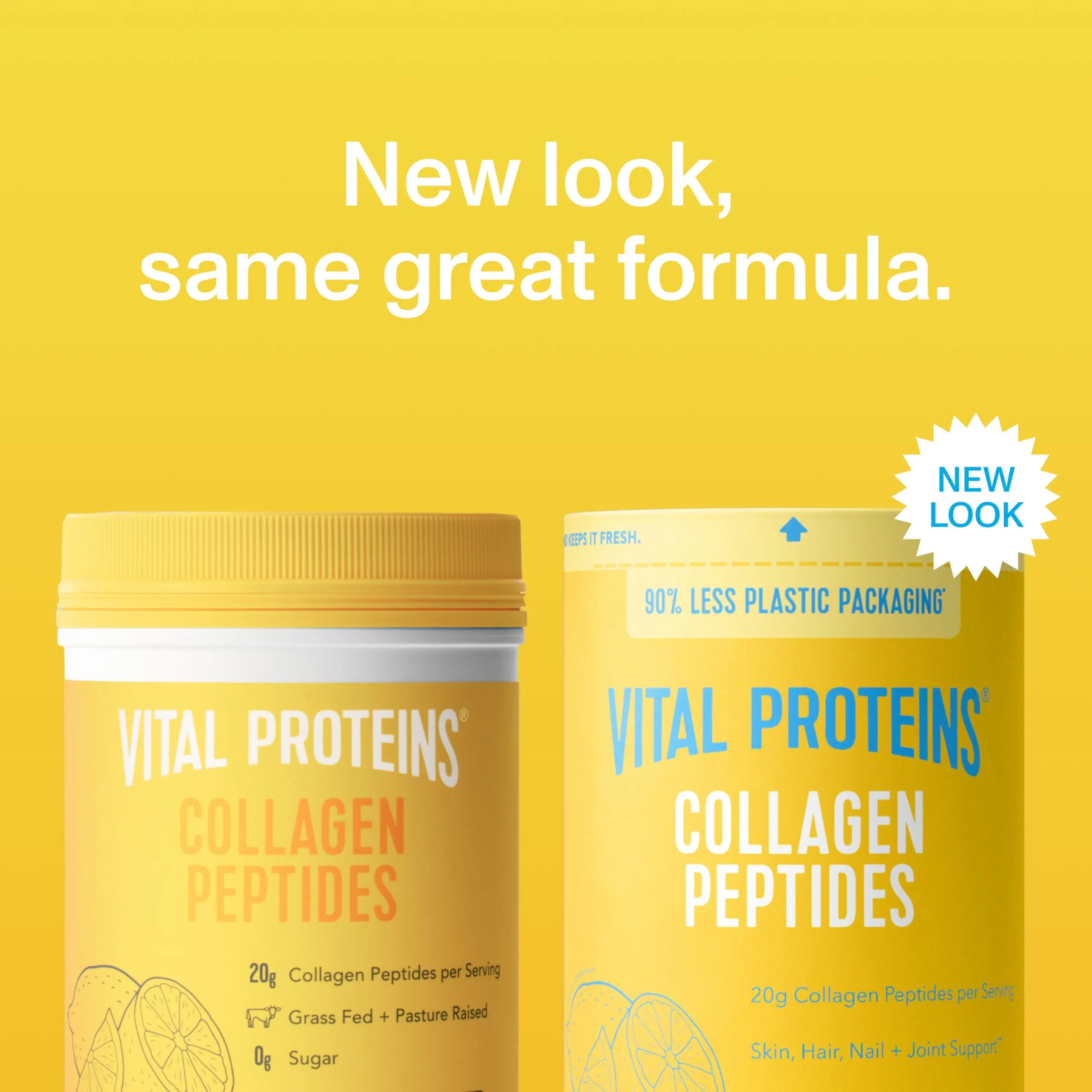 Vital Proteins Collagen Peptides Powder, Collagen Supplements, Hair & Skin Health, 14 Servings, Lemon - Image 8