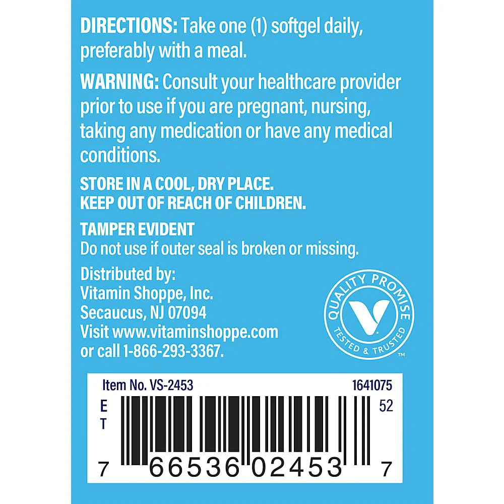 Vitamin D3 1000IU Softgel, Supports Bone & Immune Health, Aids in Cellular Growth & Calcium Absorption, Gluten Free & Once Daily Formula (100 Softgels) by The Vitamin Shoppe - Image 6