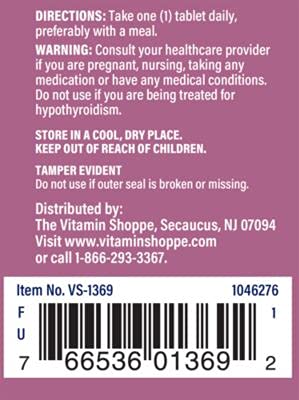 Vitamin Shoppe - Kelp, 125 mg, 300 tablets - Image 3