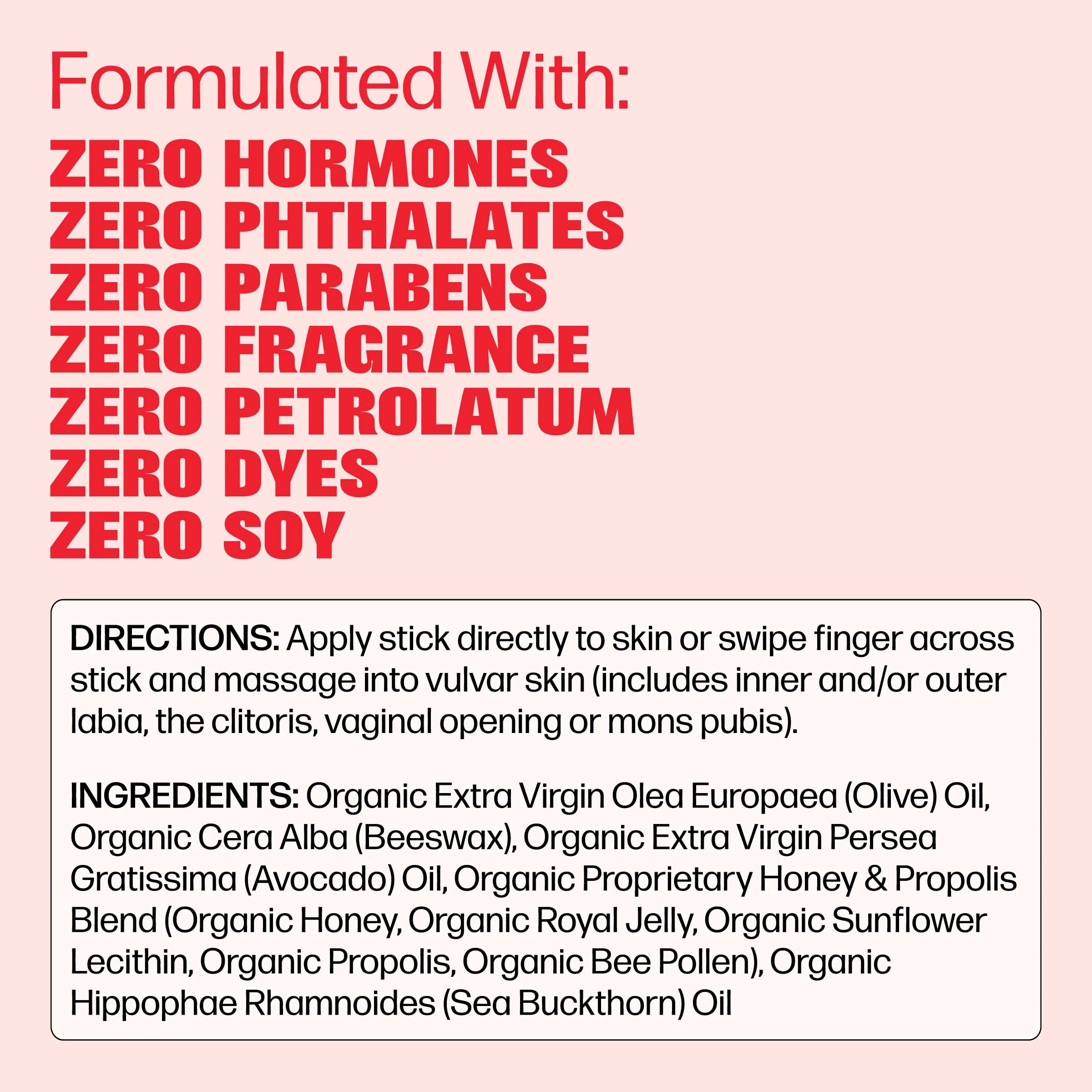 VMAGIC by Medicine Mama Lips Stick – Travel Size Organic Vulva Balm – Relieves Feminine Dryness, Itching, Burning, Redness, Irritation – Hormone Free – 15 ml - Image 4