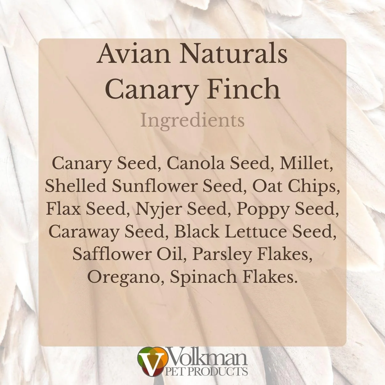 Volkman Avian Naturals Canary Finch 4lb - Image 4