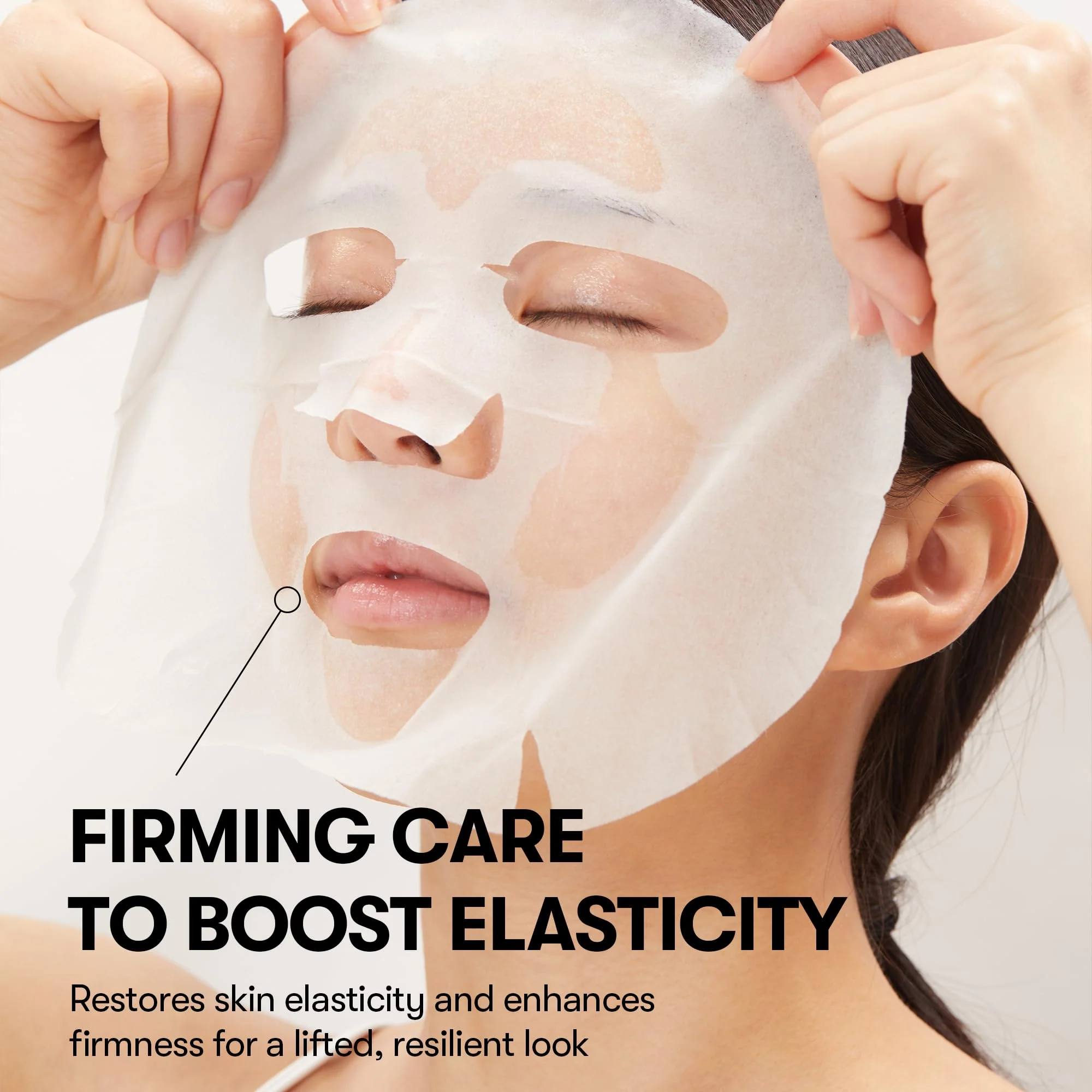 VT COSMETICS CICA Pink Daily Mask 30 Sheets, 300Da Low Molecular Collagen for Skin Elasticity, Hydrating & Firming, Pink Collagen Essence, Korean Face Mask - Image 5