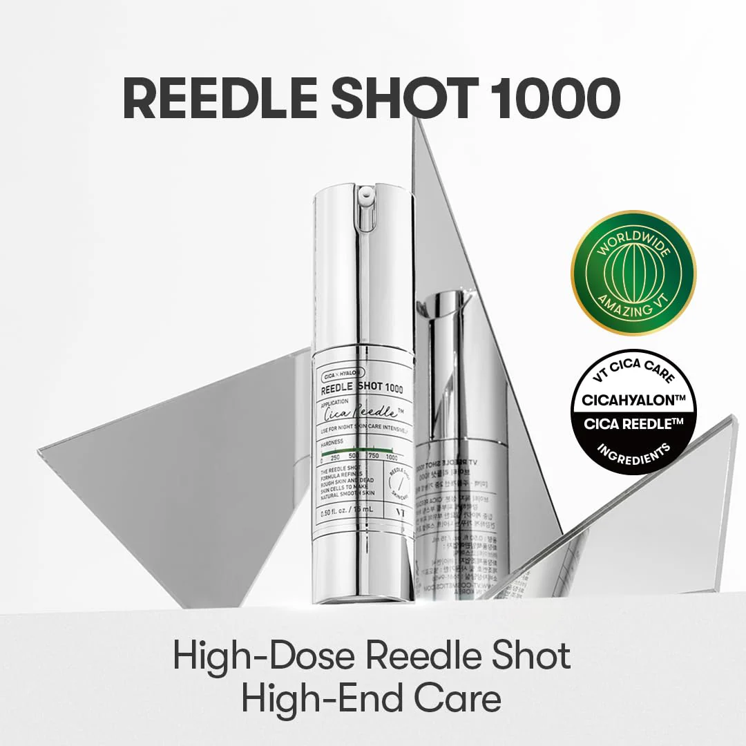 VT COSMETICS CICA Reedle Shot 1000 Essence 0.5fl oz(15ml) - Image 4