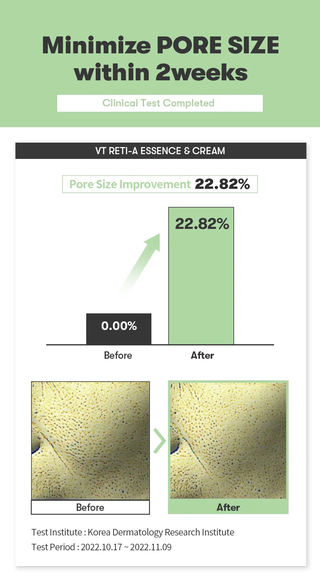 VT COSMETICS Cica Reti-A Retinol Cream 0.05 | Skin Repairing Cream For Sensitive Skin 1.01 fl oz - Image 7