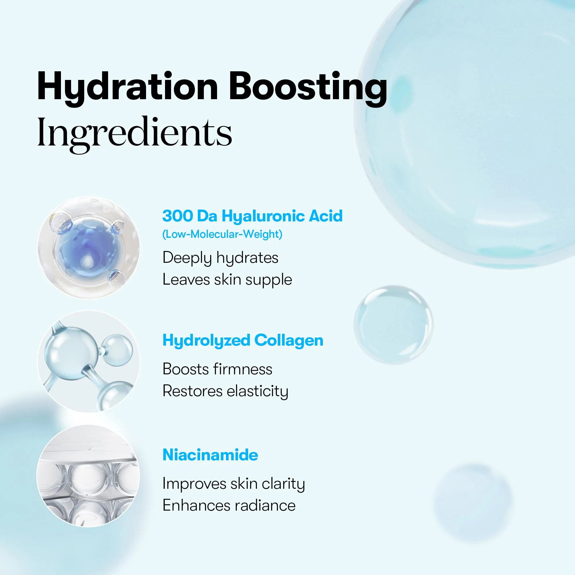 VT COSMETICS Hydrop Reedle Shot 100hl 2-Step Hydrogel Mask(34.5gx4ea), Intensive Hydrating, Exosome Hyaluronic Acid, Dewy & Glass Skin, Overnight Melting Mask, Korean Facial Mask - Image 6