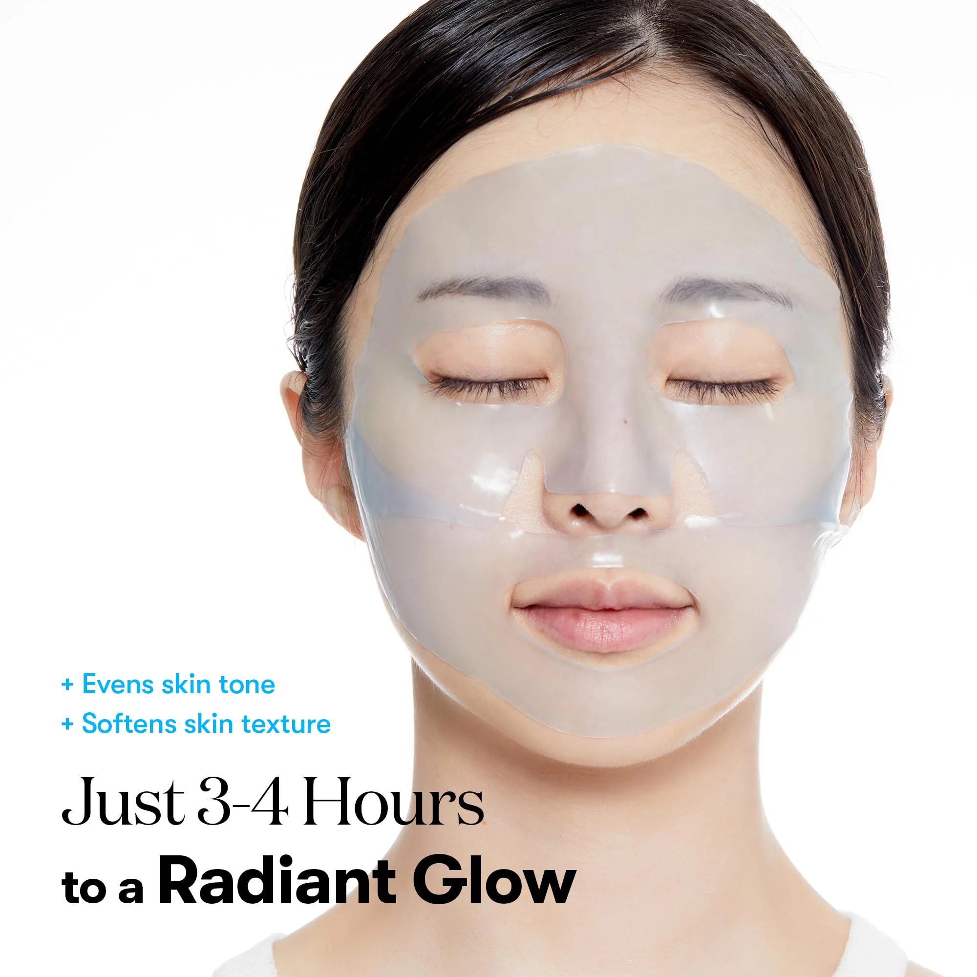 VT COSMETICS Hydrop Reedle Shot 100hl 2-Step Hydrogel Mask(34.5gx4ea), Intensive Hydrating, Exosome Hyaluronic Acid, Dewy & Glass Skin, Overnight Melting Mask, Korean Facial Mask - Image 7