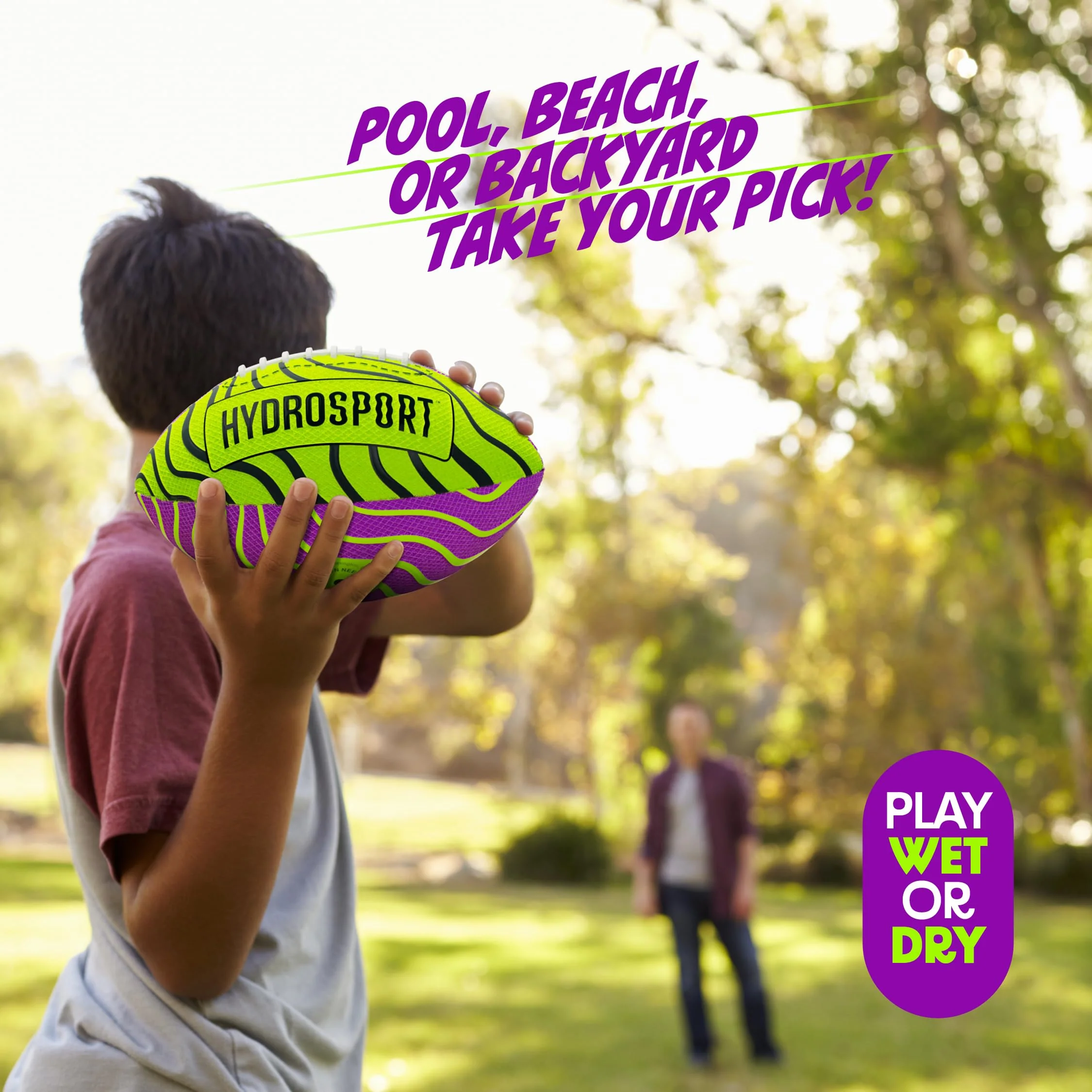 Water Football for Pool, Beach, Lake - Waterproof Pools Toys for Kids Ages 8-12 - Boys Gift - Swimming Balls Sports - Family Games - Teens Boys & Adults Fun - Outdoor Accessories - Birthday Gifts - Image 5