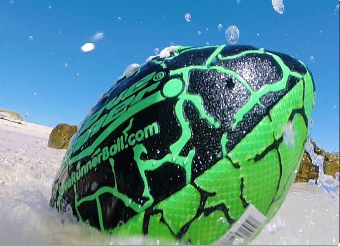 Wave Runner Grip It, Size 9.25in - Water Football, Beach Toys, Kids Outdoor Games for Summer | Pool Toys Football - Special Grip Pattern, Double Laced, Lightweight, All Weather Fun Water Toy - Image 4