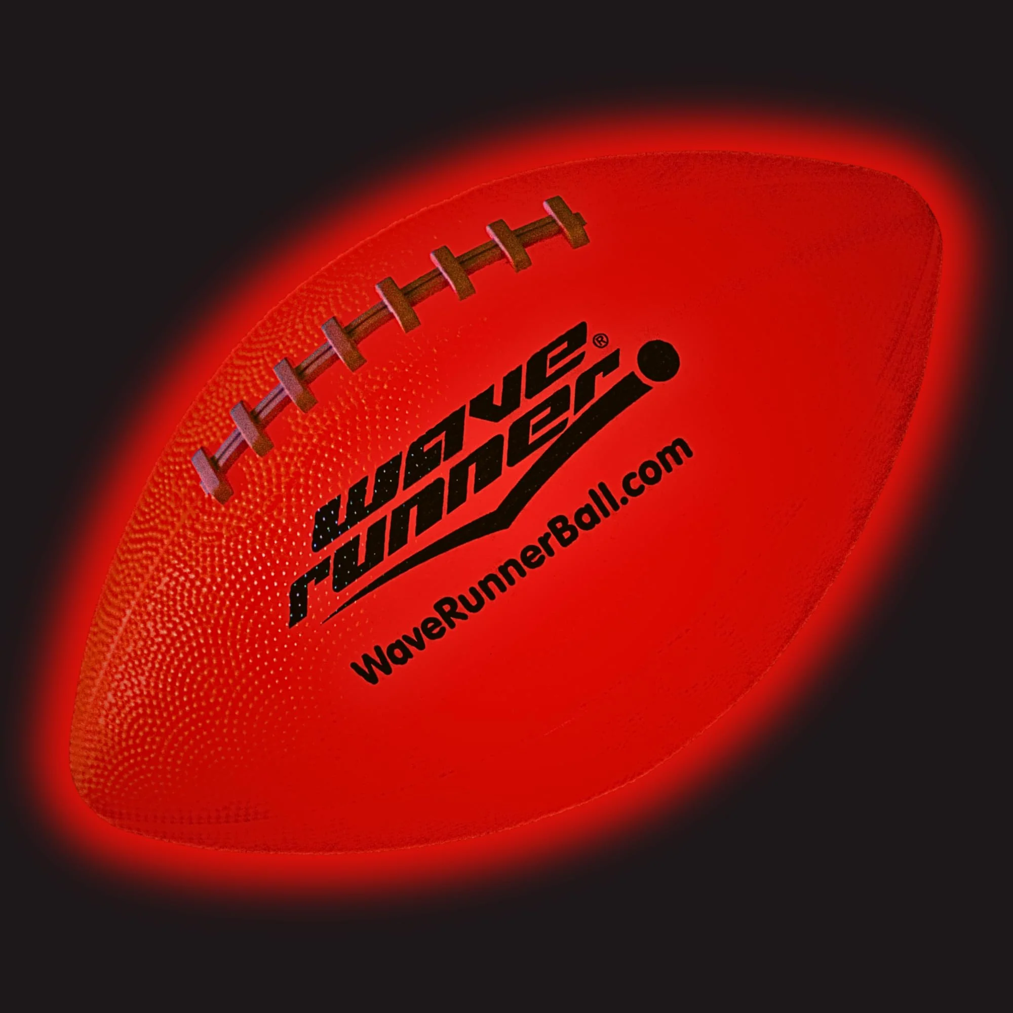 Wave Runner LED Light-Up Football - Glow in The Dark Football Games- Size 10.35 in. with Pump and Batteries Included | Perfect Game Gifts for Teen Boys Ages 7-15 Fans & Players - Image 2