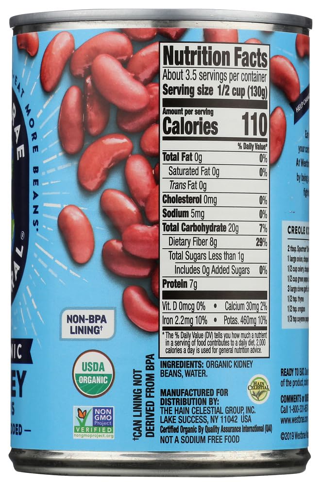 Westbrae Organic Kidney Beans-15 Oz-3 Pack - Image 4