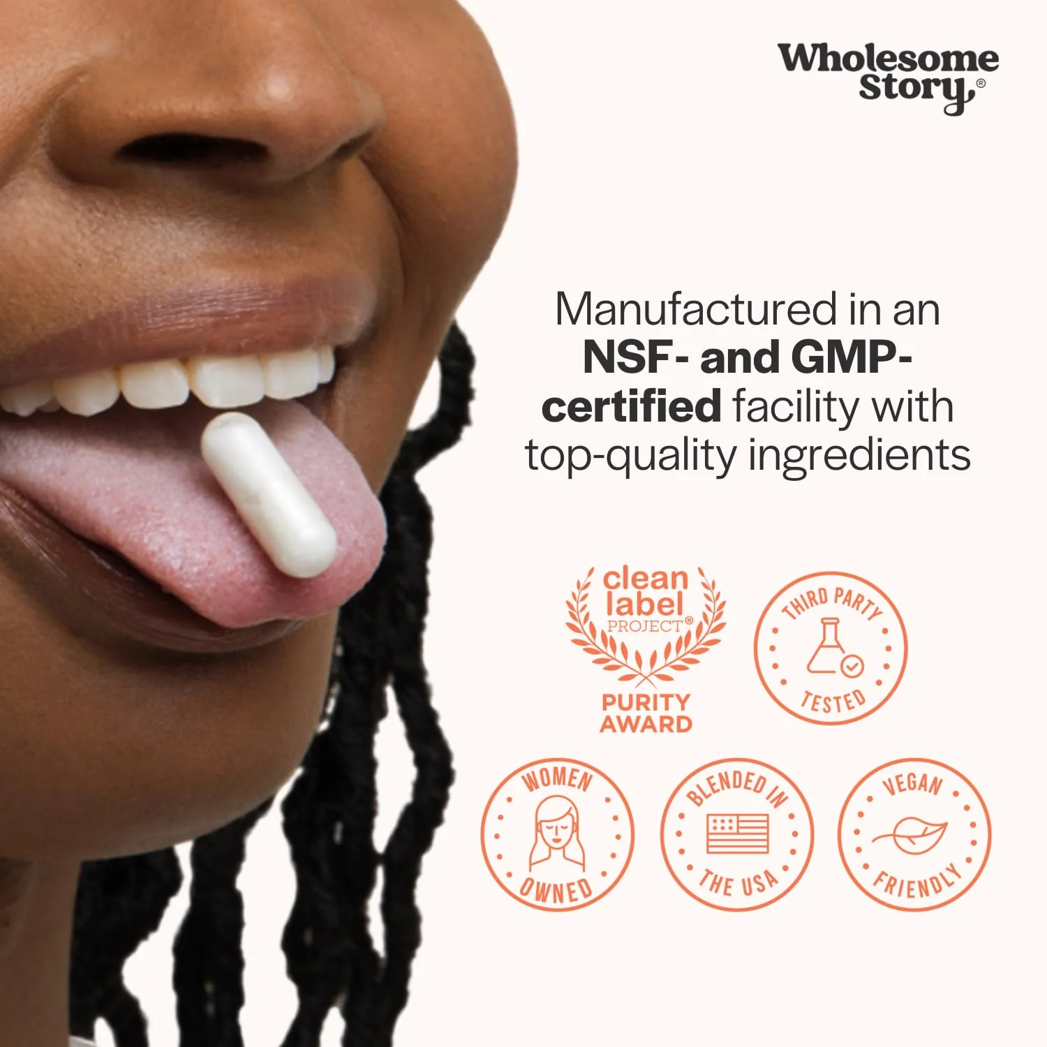 Wholesome Story Myo-Inositol & D-Chiro Inositol Supplement for Women | Fertility Supplements for Hormonal Balance & Ovarian Health Support | Myoinositol | Ideal 40:1 Ratio | 30 Servings - Image 4