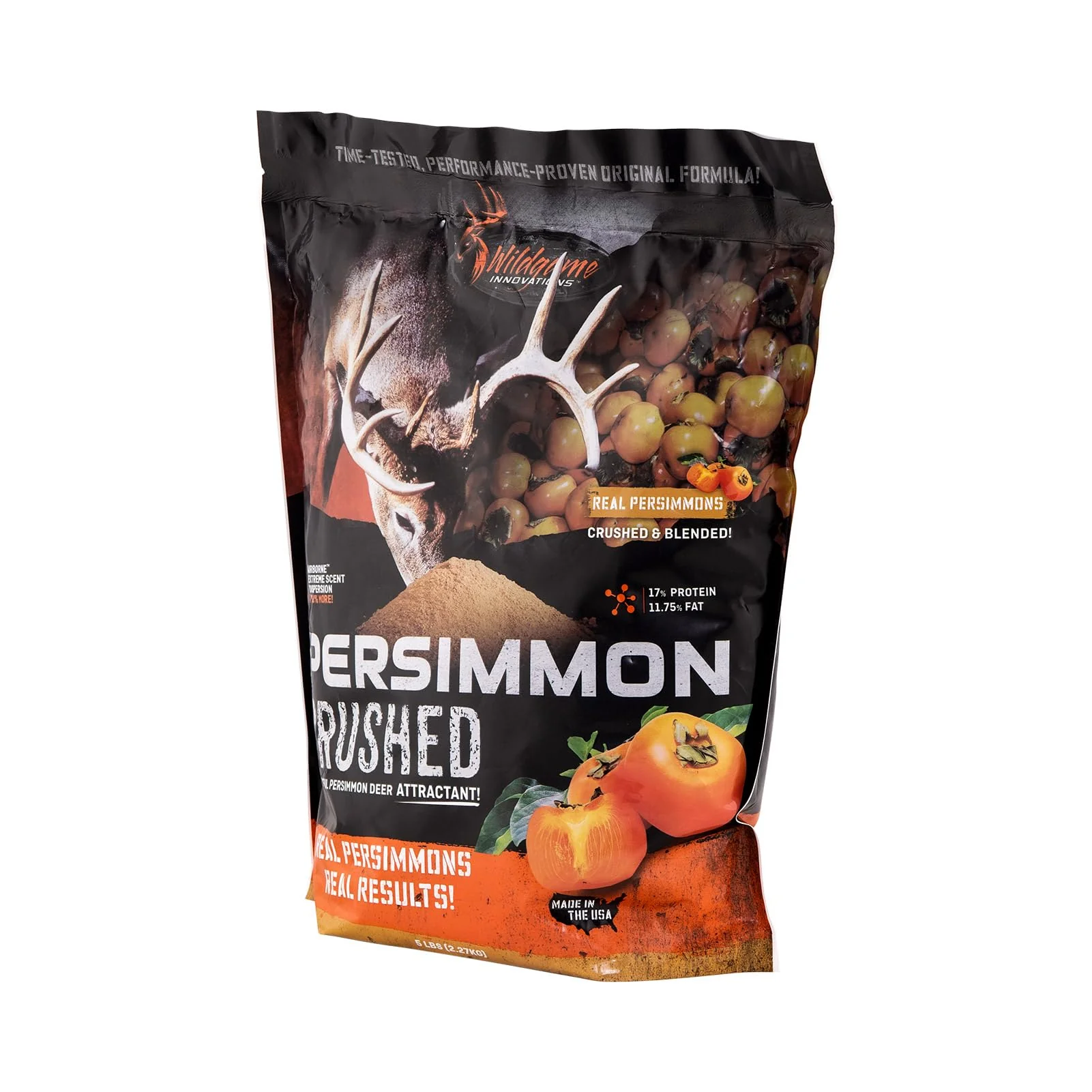WILDGAME Innovations Persimmon Crushed Deer Attractant, 5lb Bag | Powerful Nutritious Long-Lasting Airborne Hunting Attractant with Real Persimmons - Image 6