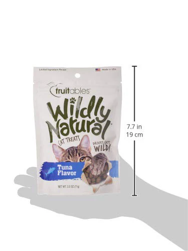 Wildly Natural Cat Treats, Tuna Flavor, 2.5 oz - Image 6