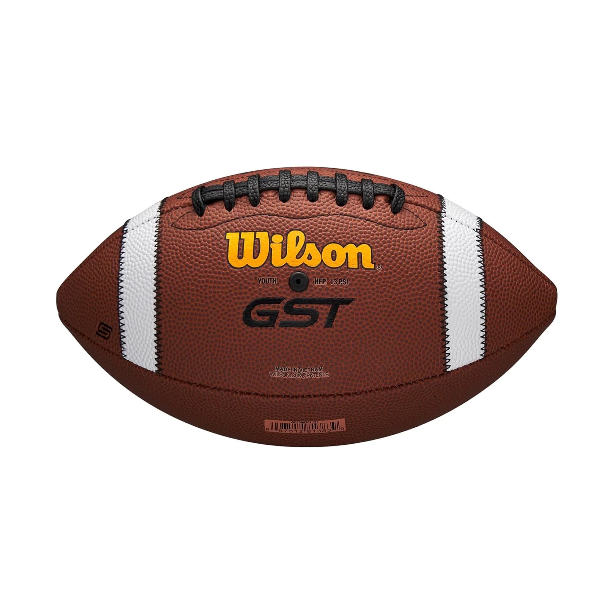WILSON GST SpeedSkin Football - Brown, Official Size - Image 7