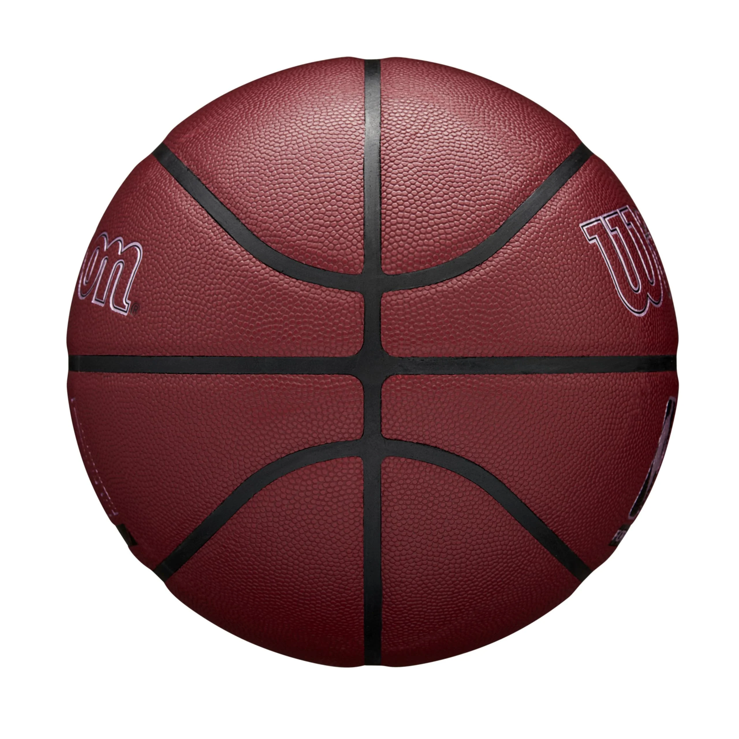 WILSON NBA Forge Plus Indoor/Outdoor Basketball - Maroon, Size 7-29.5" - Image 6