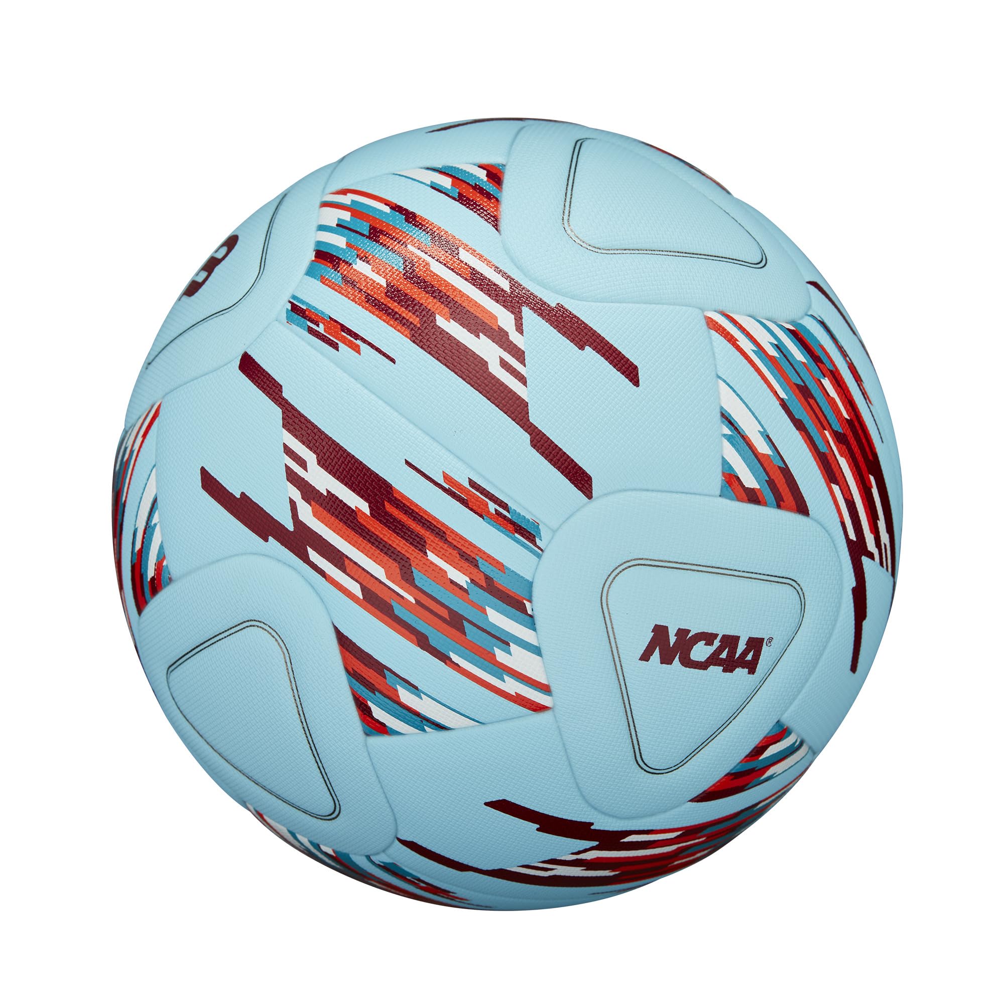 WILSON NCAA Vanquish Soccer Ball - Size 4, Blue/Red/White - Image 3