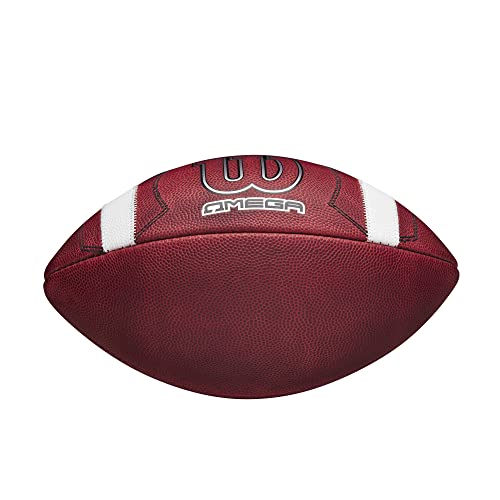WILSON Omega Official College Football - Official Size, Brown - Image 2