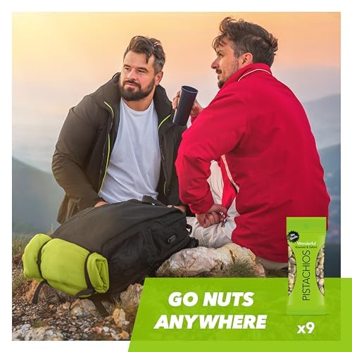 Wonderful Pistachios No Shells, Roasted & Salted Nuts, 0.75 Ounce Bag (Pack of 9), Protein Snacks, Gluten Free, On-the-Go, Individually Wrapped Snacks - Image 3