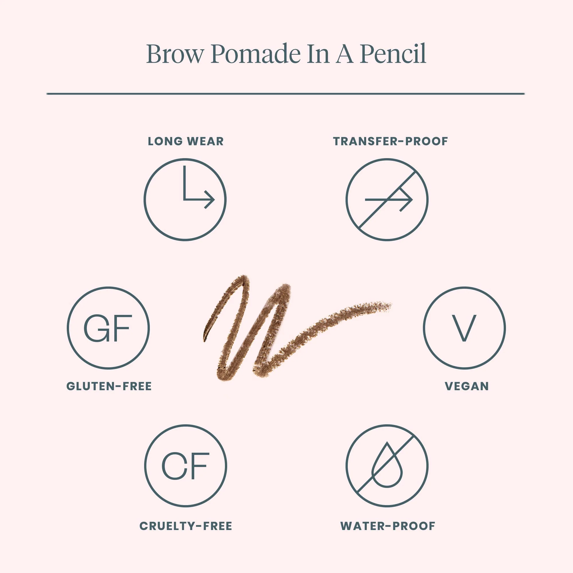 WONDERSKIN Eyebrow Pencil - Sharpenable Brow Pencil For Natural Looking Brows, Brown Eye Makeup, Long Lasting Eyebrow Pomade (Brunette) - Image 4
