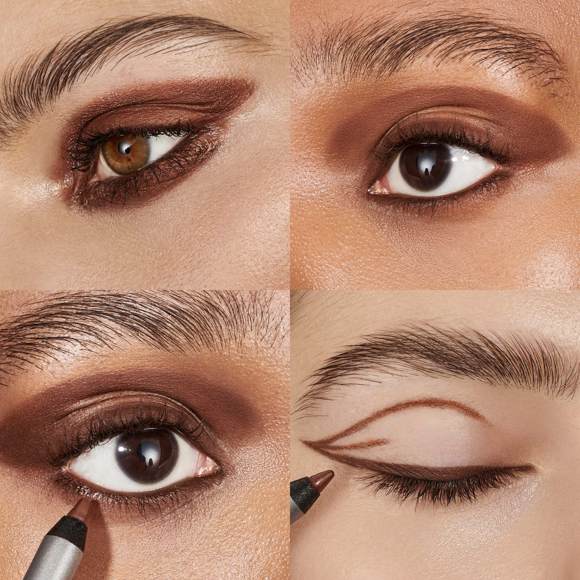 Wonderskin Eyeliner Pencil, 1440 Longwear Brown Eyeliner Pencil - Waterproof, Sharpenable & Smudge Proof (Brown Sugar) - Image 8