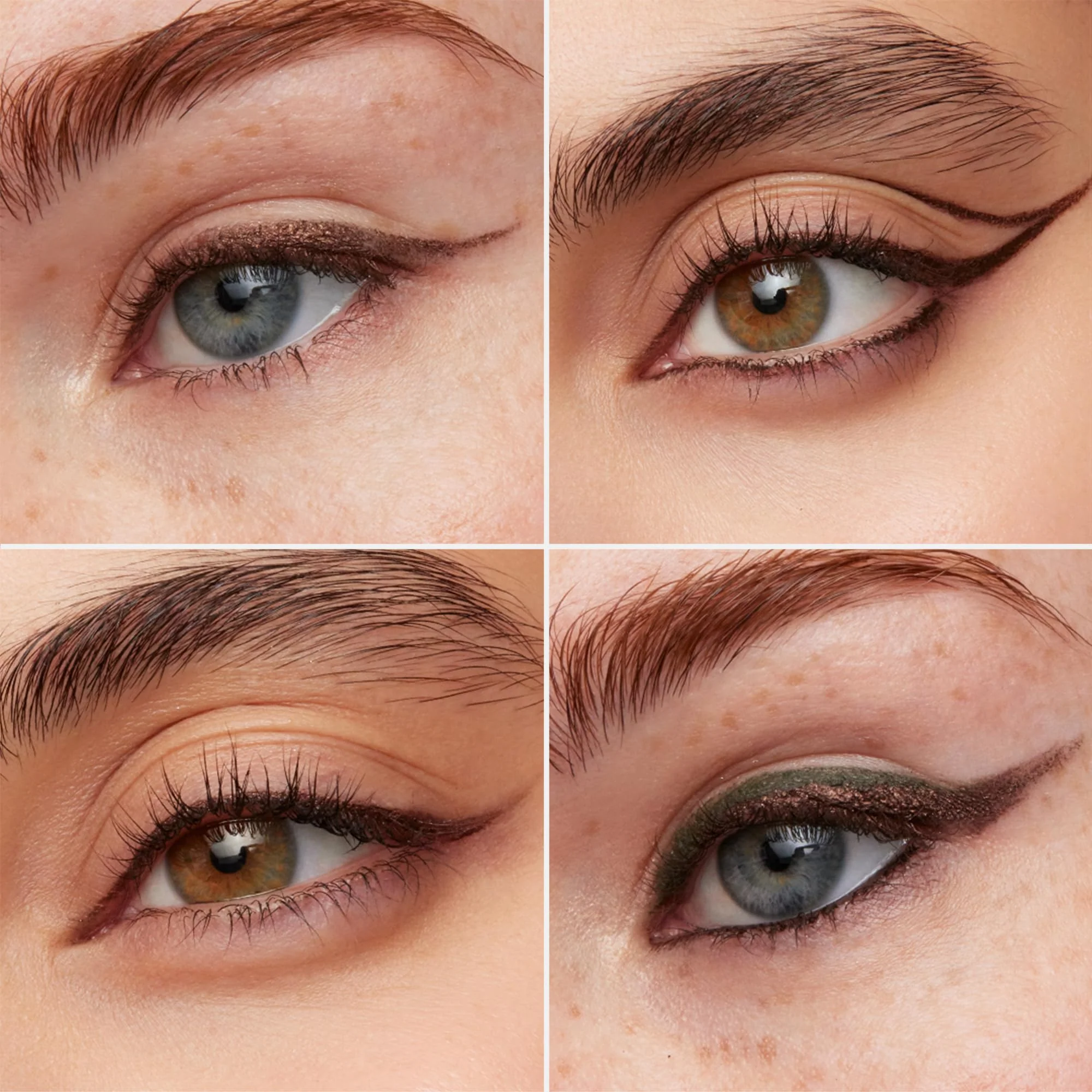 Wonderskin Eyeliner Pencil, 1440 Longwear Brown Glitter Eyeliner Pencil - Waterproof, Sharpenable & Smudge Proof (Gold Mocha) - Image 8