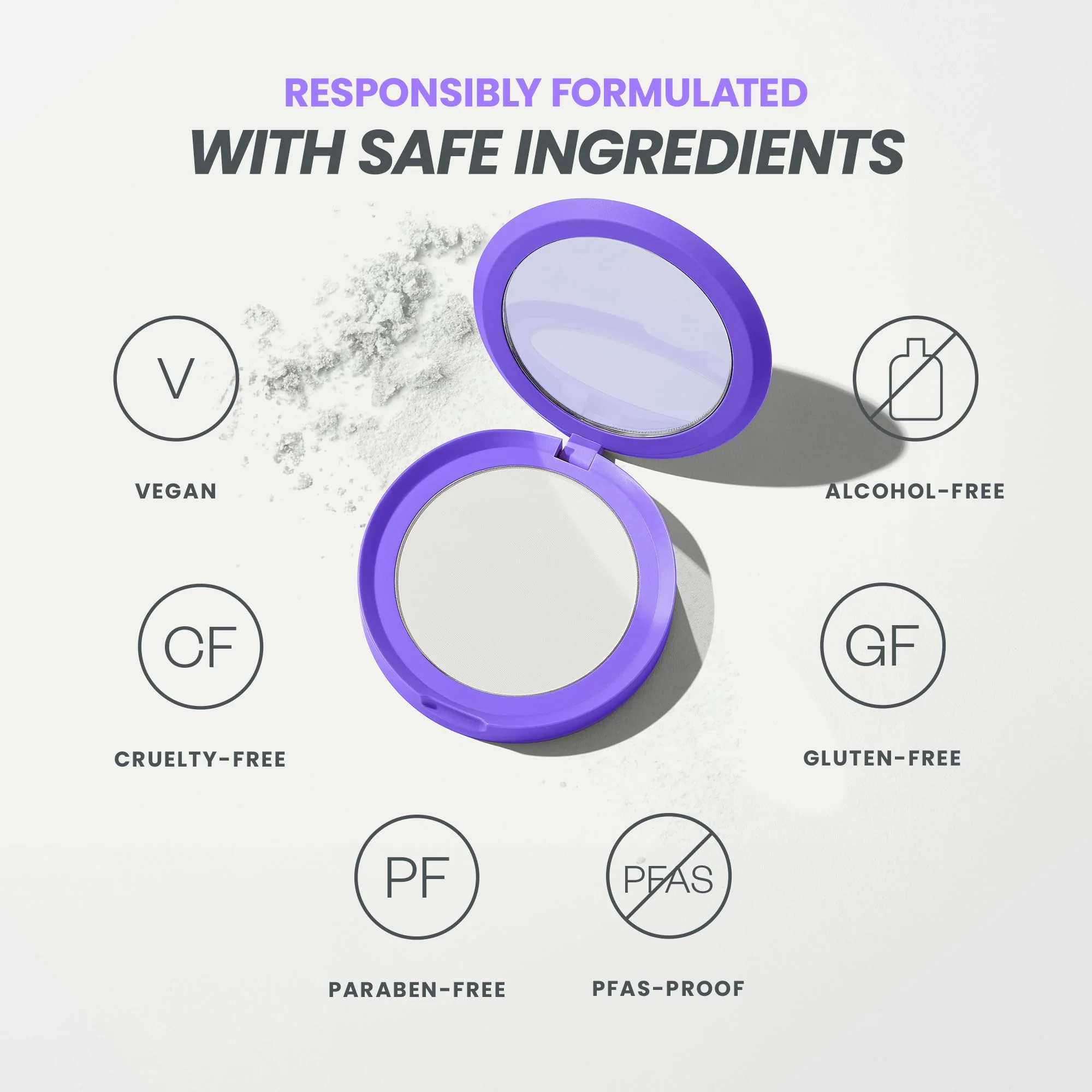 Wonderskin FYP Filter Powder - Translucent Powder Setting Makeup For Blurring, Mattifying and Poreless Finish - Image 4