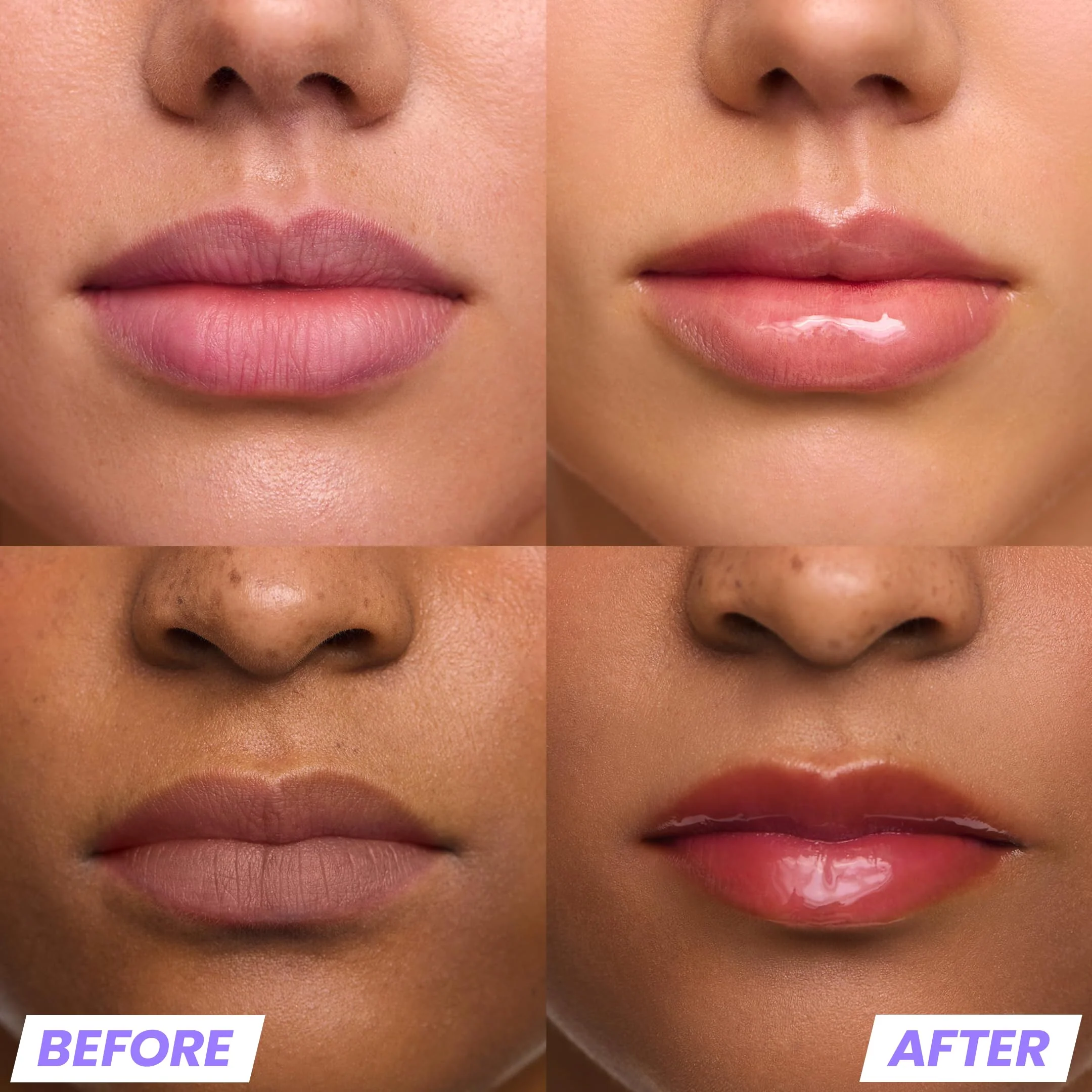 Wonderskin Lip Gloss Blading Top Gloss, Clear Glitter Lip Gloss, Hydrating and High Shine Finish Lip Makeup (Clear Shine) - Image 8