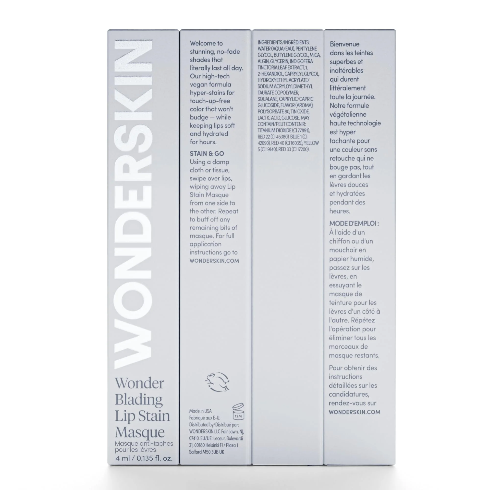 Wonderskin Wonder Blading All Day Lip Stain Peel Off Masque - Long Lasting, Waterproof and Transfer Proof Pink Lip Tint, Matte Finish Peel Off Makeup (Beautiful Masque) - Image 2