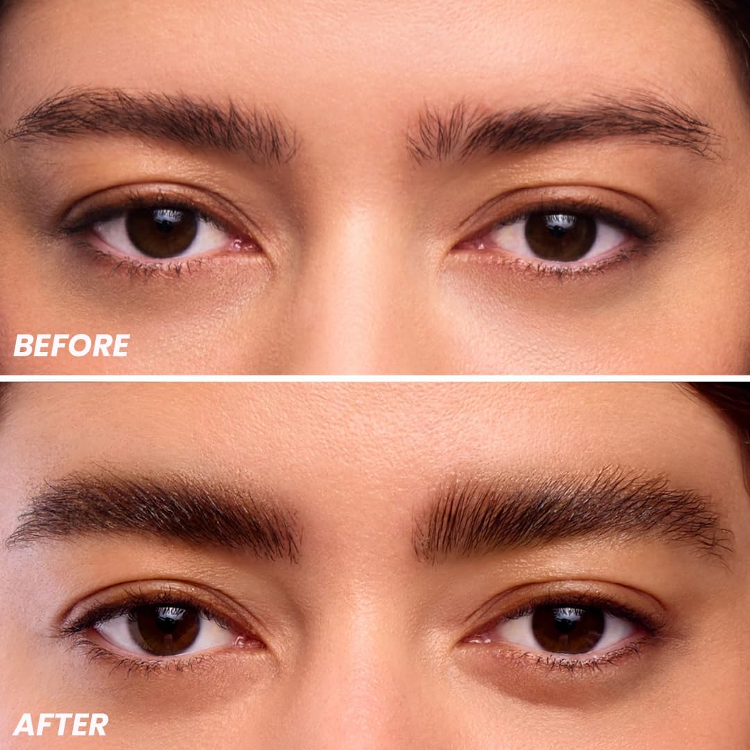 Wonderskin Wonder Blading Brow Stain & Go Masque - Long Lasting Eye Brow Tint, Transfer Proof and Smudge Proof Eyebrow Tint Stain (Dark Brunette) - Image 8