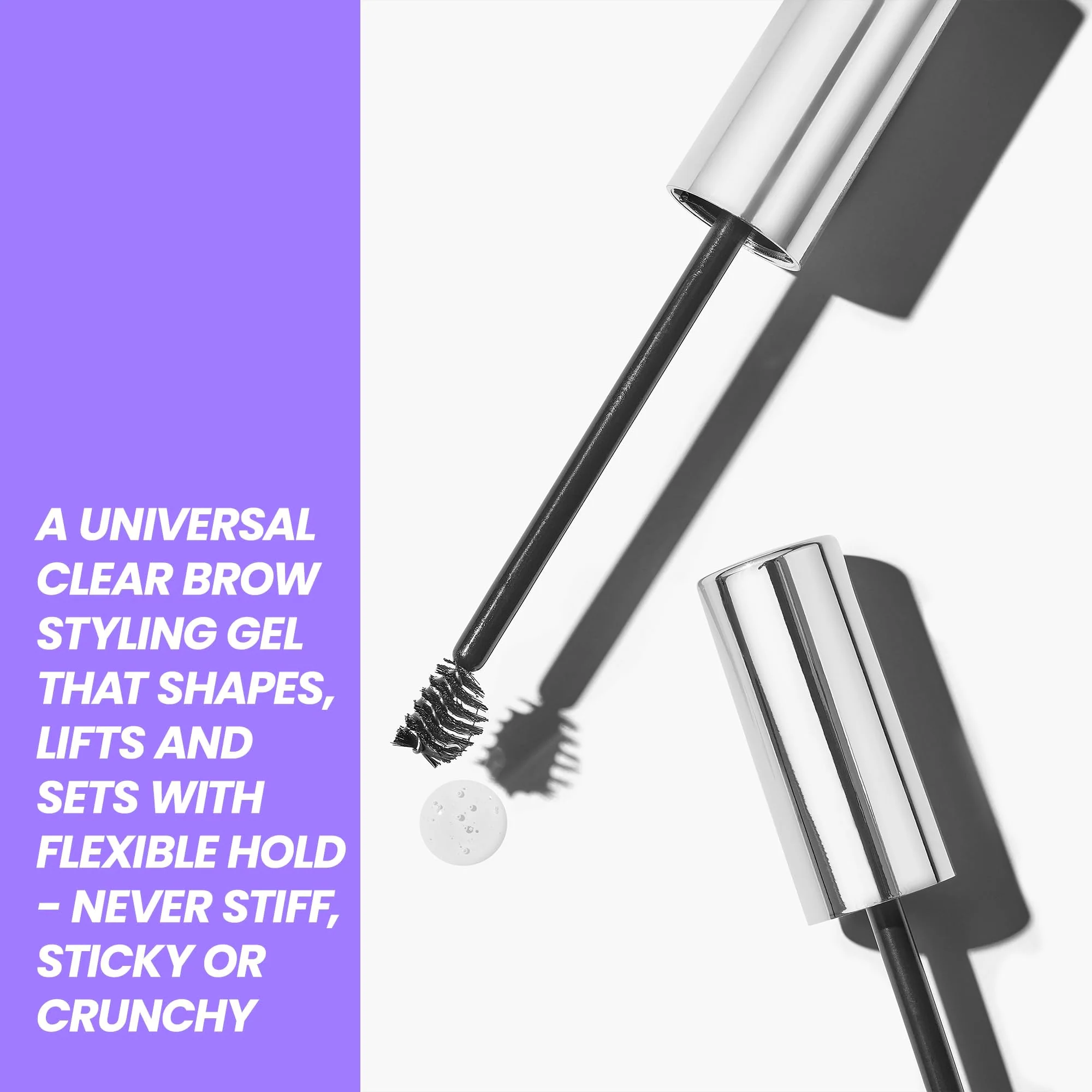 Wonderskin Wonder Blading Brow Styler Gel, Long Lasting Clear Eyebrow Gel, Lightweight and Volumizing Brow Styler - Image 3
