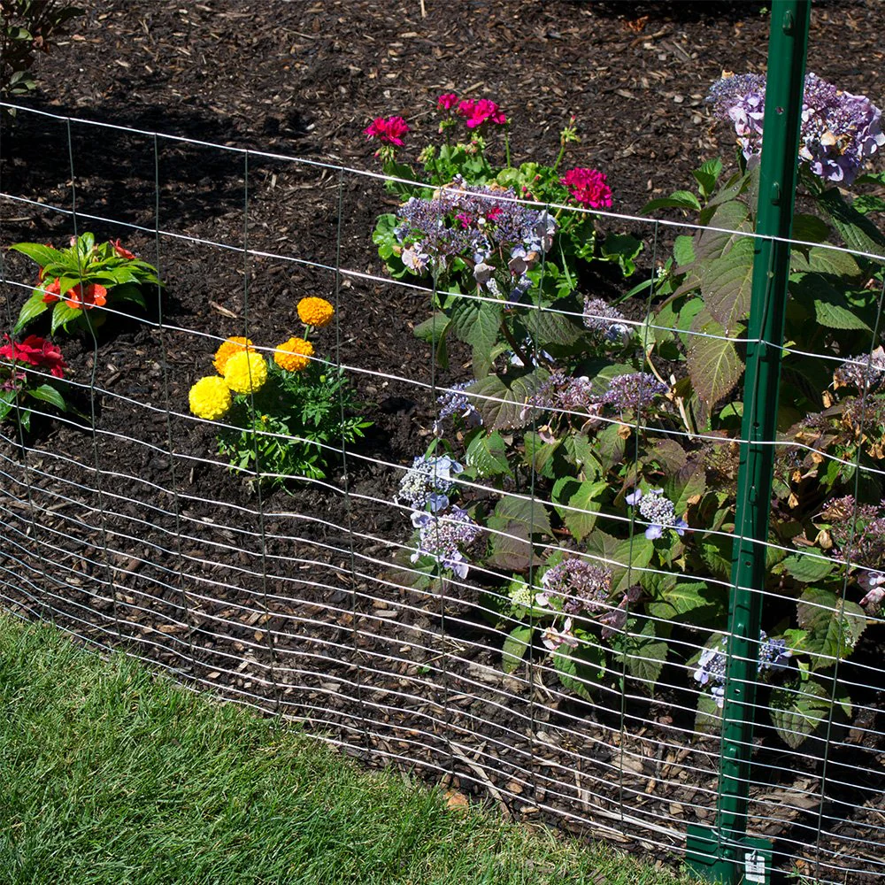 YARDGARD – 2 Inch by 4 Inch Mesh Welded Wire Fence – 48 Inches by 50 Feet – 14 Gauge Galvanized Steel – for Animal Enclosures | Garden Protection | Property Boundaries and Utility Fencing - Image 3