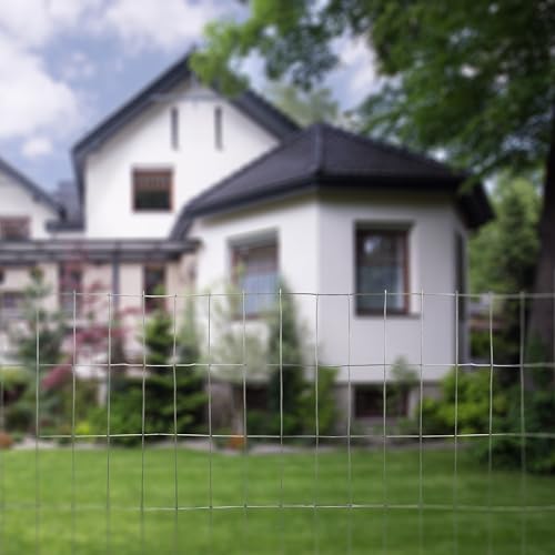 YARDGARD – 2 Inch by 4 Inch Mesh Welded Wire Fence – 48 Inches by 50 Feet – 14 Gauge Galvanized Steel – for Animal Enclosures | Garden Protection | Property Boundaries and Utility Fencing - Image 7