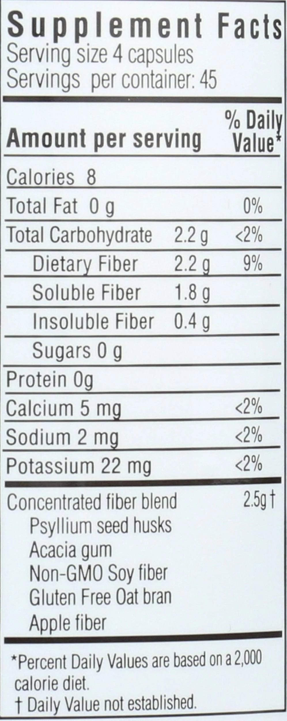 Yerba Prima Daily Fiber, 625mg, 180 Caplets - Image 3