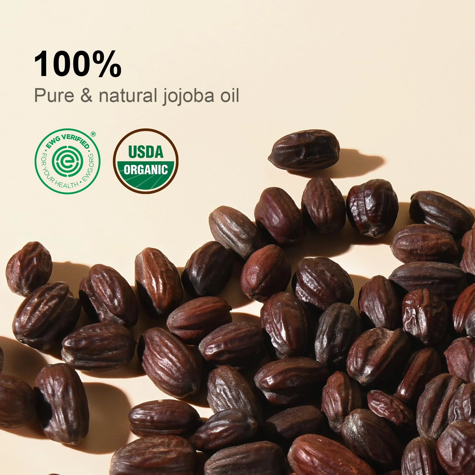 Yoken Pure Jojoba Oil Organic USDA Certified 16 fl oz, 100% Natural Jojoba Oil for Hair, Skin & Face, Cold Pressed Unrefined, Deeply Body Moisturizer Jojoba Carrier Oils for Essential oil Mixing - Image 8
