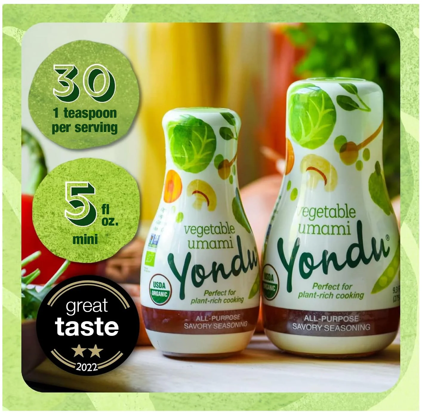 YONDU Organic Umami Seasoning Sauce: Replacement for Liquid Aminos, Fish Sauce, Soy Sauce. Non GMO, 100% Plant Based, Gluten Free (5.1 fl oz) - Image 9