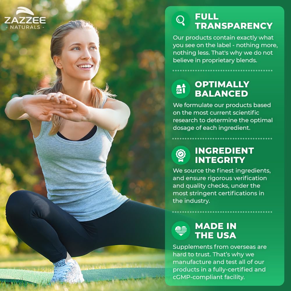 Zazzee USDA Organic Milk Thistle Extract 30:1, 80% Silymarin, 7500 mg Equivalent, 120 Vegan Capsules, Certified Kosher, High Potency Liver Support Supplement, Antioxidant Support, Non-GMO, Made in USA - Image 5