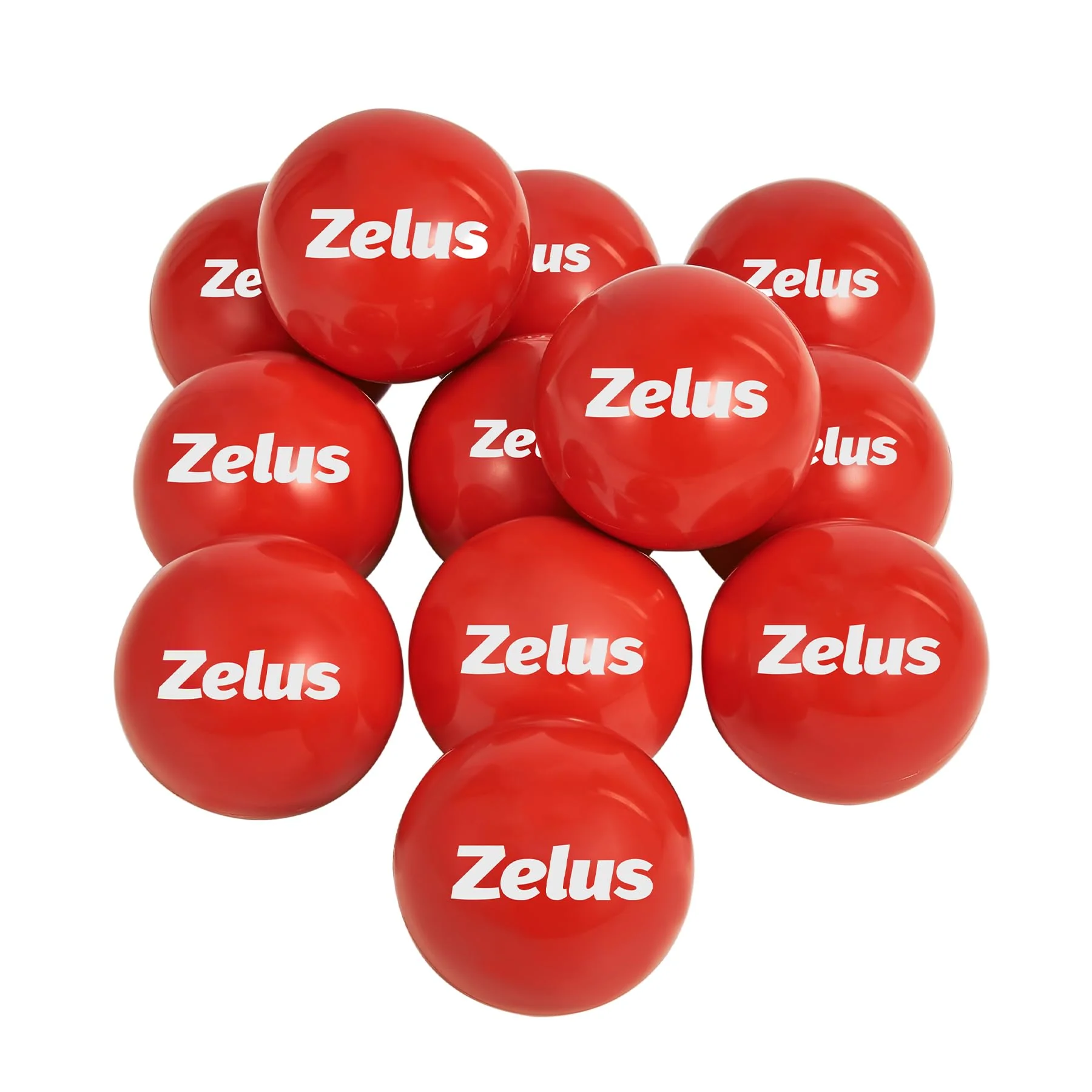 ZELUS Training Balls for Softball and Baseball Practice | 2.8-Inch 1 lb Weight Ball | Baseball Accessory for Strength Hitting Batting Pitching Improvement (Set of 12) - Image 2