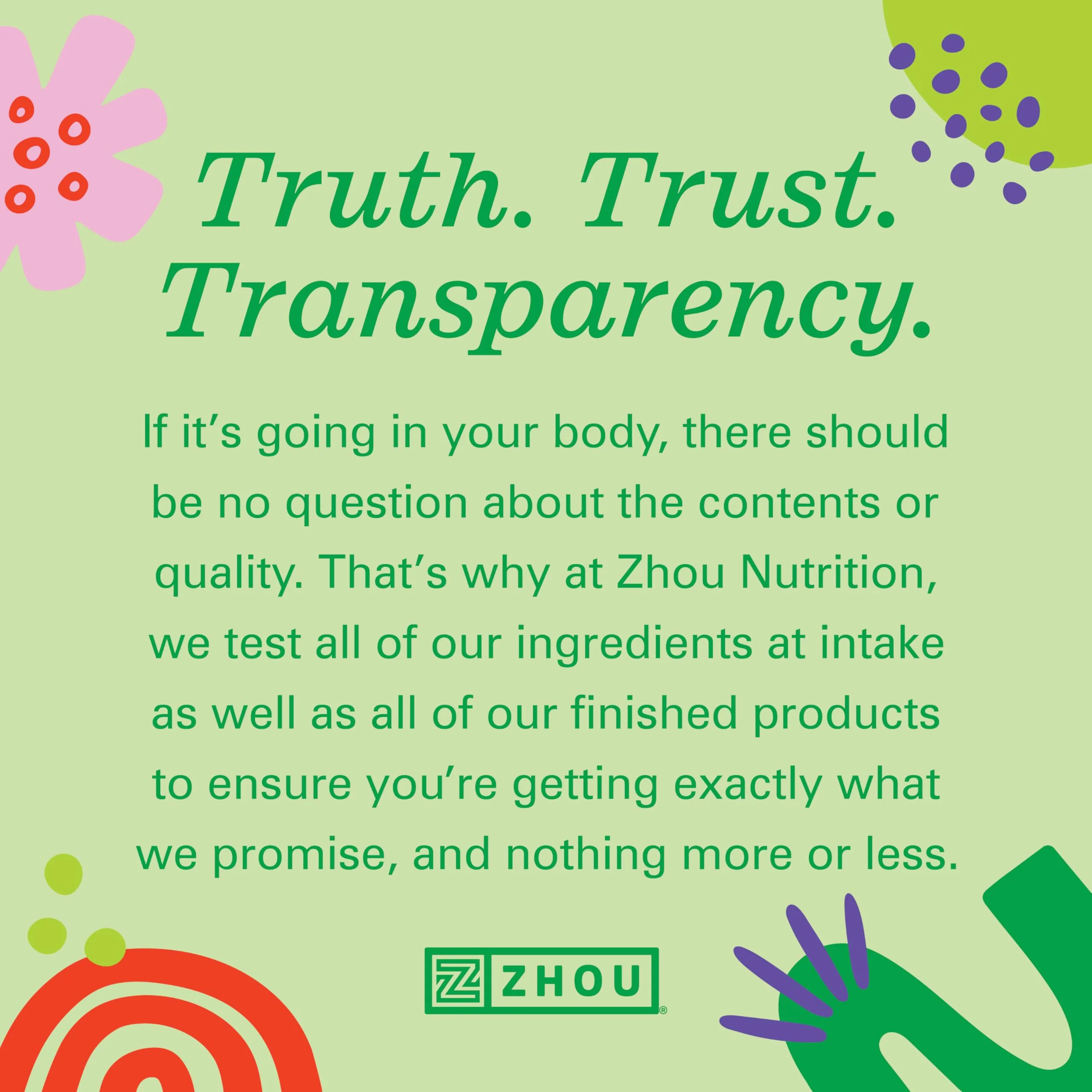 Zhou Energy + Focus - L Theanine Caffeine Pills, 200mg L-Theanine, 100mg Natural Anhydrous Caffeine Boost for Adults, Men & Women, Slow Extended Release - 60 Vegetarian Capsules (Pack of 1) - Image 2